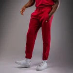 Venum Silent Power Joggers - Cherry Red - Image 2
