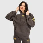 UFC Fusion by Venum Authentic Fight Week Women’s Pullover Hoodie - Earthen Brown - Image 3