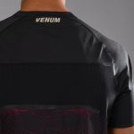 Venum G-Fit Air Men's Dry-Tech T-Shirt - Deep Black / Fire Red - Image 4