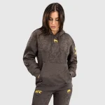 UFC Fusion by Venum Authentic Fight Week Women’s Pullover Hoodie - Earthen Brown - Image 2