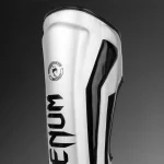 Venum Elite Standup Shinguards - Silver/Black - Image 3