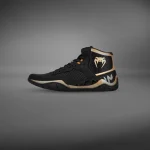 Venum Elite Wrestling Shoes - Black/Bronze - Image 2