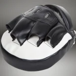 Venum Light Focus Mitts - White/Black (Pair) - Image 4
