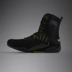 Venum Training Camp 4.0 Boxing Shoes - Black/Neon Green - Image 3