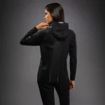 UFC Zenith by Venum Authentic Fight Night Women's Black Walkout Hoodie - Image 5