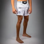 UFC Zenith by Venum Authentic Fight Night Men's White Short Fit Short - Image 2