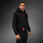 Venum x Mike Tyson Tiger Hoodie - Deep Black/Intense Red - Image 3