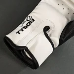 Venum Mike Tyson Replica Boxing Gloves - Deep Black/Optical White - Image 4