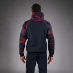 UFC Zenith by Venum Authentic Fight Week Men's Burgundy Zip Hoodie - Image 3