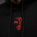 Venum x Mike Tyson Tiger Sleeveless Hoodie - Deep Black/Intense Red - Image 5