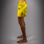 UFC Zenith by Venum Authentic Fight Night Men's Yellow Short Fit Short - Image 3