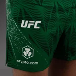 UFC Zenith by Venum Authentic Fight Night Men's Green Short Fit Short - Image 4