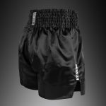 Venum Classic Evo Muay Thai Shorts - Black/White - Image 3
