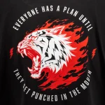Venum x Mike Tyson Tiger T-Shirt - Deep Black - Image 5