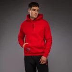 Venum x Mike Tyson Tiger Hoodie - Intense Red/Deep Black - Image 3