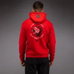 Venum x Mike Tyson Tiger Hoodie - Intense Red/Deep Black - Image 2