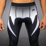Venum No Gi Spats - Black/White - Image 3
