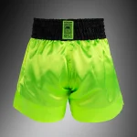 Venum Classic Evo Muay Thai Shorts - Neon Yellow/Black - Image 4