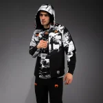 UFC Zenith by Venum Authentic Fight Week Men's White Zip Hoodie - Image 2