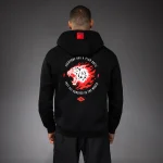 Venum x Mike Tyson Tiger Hoodie - Deep Black/Intense Red - Image 4