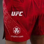 UFC Zenith by Venum Authentic Fight Night Men's Red Short Fit Short - Image 4