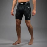 UFC Zenith by Venum Authentic Fight Night Men’s Black Vale Tudo Short - Image 3