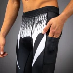 Venum No Gi Spats - Black/White - Image 4