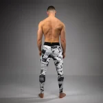 UFC Zenith by Venum Authentic Fight Week Men’s White Performance Tight - Image 3