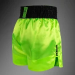 Venum Classic Evo Muay Thai Shorts - Neon Yellow/Black - Image 3