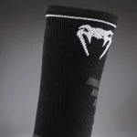 Venum Elite Performance Crew Socks - Black/White - Image 4