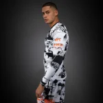 UFC Zenith by Venum Authentic Fight Week Men's White Performance Long Sleeve Rashguard - Image 2