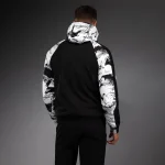 UFC Zenith by Venum Authentic Fight Week Men's White Zip Hoodie - Image 3