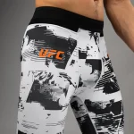 UFC Zenith by Venum Authentic Fight Week Men’s White Performance Tight - Image 4