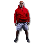 Venum x Mike Tyson Tiger Hoodie - Intense Red/Deep Black