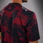 UFC Zenith by Venum Authentic Fight Week Men's Burgundy Short Sleeve T-Shirt - Image 4