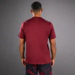 UFC Zenith by Venum Authentic Fight Week Men's Burgundy Short Sleeve T-Shirt - Image 3