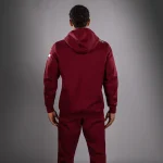UFC Zenith by Venum Authentic Fight Week Men's Burgundy Pullover Hoodie - Image 3