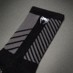 Venum Vector Crew Socks - Black/Grey 3 Pairs - Image 2