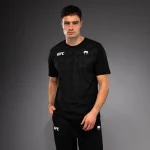 UFC Zenith by Venum Replica Men's Black T-Shirt - Image 3