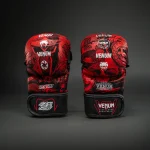 Venum 20th Anniversary Sparring Gloves - Black/Red - Image 3