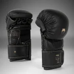 Venum Impact Evo Scales MMA Sparring Gloves - Black - Image 2