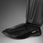 Venum Impact Evo Scales Shin Guards - Black - Image 4
