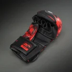 Venum 20th Anniversary Sparring Gloves - Black/Red - Image 4