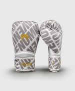 Venum Contender 1.5 XT 3D Boxing Gloves - White/ Gold - Image 2
