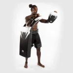 Venum Kick Boxing Satchel Shield - Black/White - Image 4