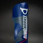 Ringhorns Charger by Venum Shin Guards - Navy Blue/Red - Image 4