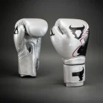 Ringhorns Charger by Venum Boxing Gloves - Silver/Black - Image 2
