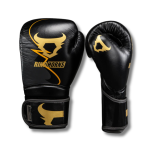 Ringhorns Charger by Venum Boxing Gloves - Black/Gold