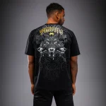 Wolf Atak Venum T-Shirt - Black/Grey - Image 3