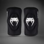 Venum Gel Kontact Knee Pads - Black/Silver - Image 2